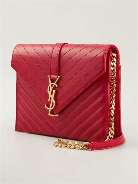 red saint laurent bag|sac saint laurent femme.